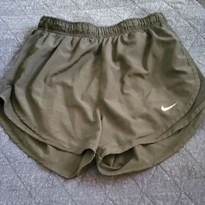 Nike black running style women's shorts, size S